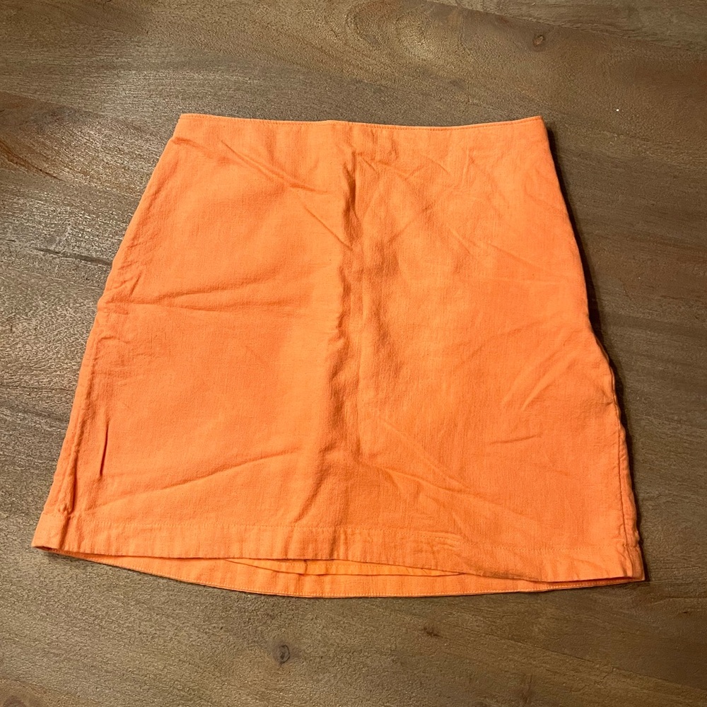 Abercrombie womens linen skirt, small